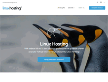 Tablet Screenshot of linuxhosting.com.tr